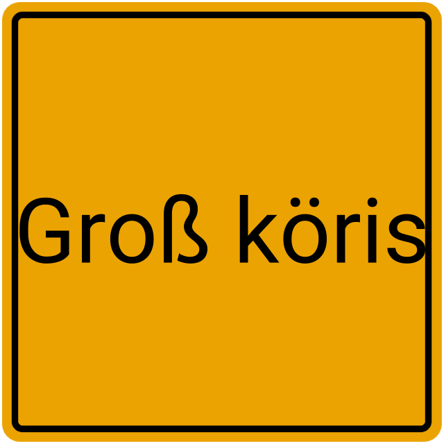 Meldebestätigung Groß Köris